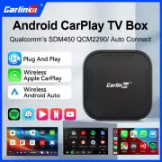 2025 Android TV Box Smart CarPlay Android Auto Wireless
