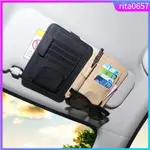 6 COLORS CAR SUN VISOR ORGANIZER MULTI-POCKET AUTO INTERIOR