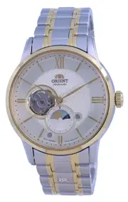 Orient Classic Sun & Moon Open Heart Automatic RA-AS0007S10B Men's Watch