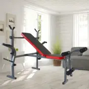 Adjustable Folding Weight Lifting Bed Fitness Equipment Indoor Bench Press