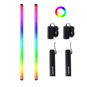 Amaran T4C 2Packs RGBWW LED Tube Light 40W 2500-7500K Handheld Light Wand(120cm)