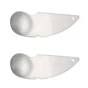 2 Pcs Sponge Holder Kiwi Spoon Fruit Peeling Tool Convenient