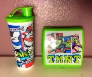 New Tupperware Teenage Mutant Ninja Turtles Sand which Keeper & Tumbler