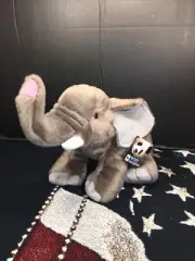 NWT-16” Wild Republic WWF Adoption Gray Elephant, Plush Stuffed Animal