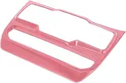 REPAIROCK 1 Pc Dashboard Center Window Control Panel Trim Cover for Jeep Wrangler JL JLU 18-24 Dash Central Control Window Switch Panel Trim ABS Pink