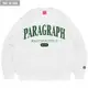 【PARAGRAPH】S10 NO.66 MASTERPIECE CREWNECK 大學T (GREEN綠字) 化學原宿