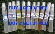 CLOVE BUD, LEMON, TEA TREE, PEPPERMINT, LAVENDER OIL, OTHERS (BUY 3 GET 3 FREE)