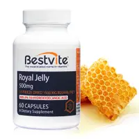 在飛比找PChome24h購物優惠-【美國BestVite】必賜力天然高濃縮蜂王乳膠囊1瓶 (6