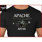 APACHE AH64 直升機 T 恤美國陸軍禮物