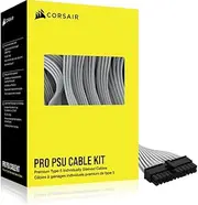 CORSAIR Premium Individually Sleeved DC Cable Pro Kit – Type 5 Gen 5 – White