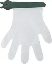 Glove Box Holder Wall Mount | Glove Box Organizer Storage | Clip Design Adhesive Storage for Kitchen Closet Garage Workplace Restaurant Lab