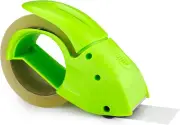 ABEL EVO Packing Tape Dispenser, Green, 2 Inch Wide Ergonomic Gun Green