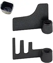 2 Pcs Bread Maker Paddles Compatible with Panasonic Breadmaker, Replacement Mixing Paddles, Kneading Mixing Blade Nonstick Teflon Coated Flat and Rye Paddles for Panasonic SD255 SD256 SD257 SD2501