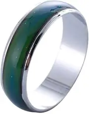 [BESTYASH] Color Changing Finger Rings Gold Ring Rings Gold Fidget Ring Mens Rings Light Ring Rings Women Silver Rings Ring Lights Rings for The Ring Color Changing Rings Mood Rings