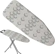 Ironing Board Cover - Cover For Ironing Board | Irons Boards Covers | Heavy Duty Elastic Irons Boards Pad | Portable Foldable Heat-Conductive Mat For Travel Apartment Laundry Sewing Closet