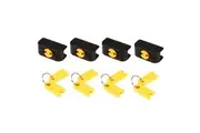 4PK Hercules Lock w 2 Keys for Guitar Stand Wall Hanger Auto Grip System Mount