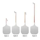Aluminum Pizza Paddle Pizza Shovel Turning Peel Foldable for Cheese