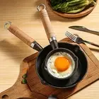 Omelette Pan Non-stick Coating Fast Heating Egg Steak Flat Frying Pan Household