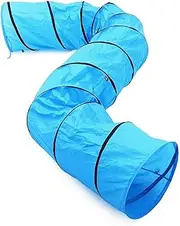 Pet Scene 5.5M Portable Pet Dog Agility Training Exercise Tunnel Chute with Carry Bag