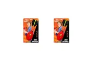 2PK NERF Sports Pocket Vortex Howler Foam Football Kids Toy Orange 5y+