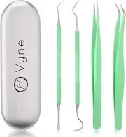 Premium Vinyl Weeding Tool Kit - Precision Stainless Steel Weeder - Hook and Pic