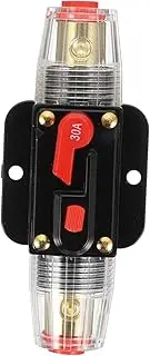 ERINGOGO Stereo-Audio Car Circuit Breaker 30a Resettable Automatic Safe for 12v/24v/32v Dc 4 Gauge Wire Compatible Random Style