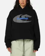 [CARRE] Carre Crested Hoodie Black - Size L L Black