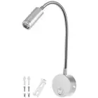 Bedside Reading Light Flexible Night Study Lights Arm Wall Home Lamp