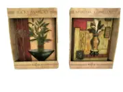 Lucky Bamboo Plaque Set of 2 - 6.5"