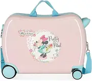 [Disney] Minnie Florals Children's Suitcase, Pink, Children Suitcase