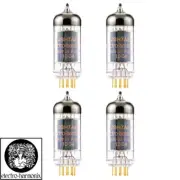 Brand New Gain Matched Quad 4x Electro-Harmonix 12BH7 Gold Pin Vacuum Tubes