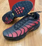 Nike Air Max Plus Bred Reflective Black Red Running Gym DZ4507-600 Size 13 NIB