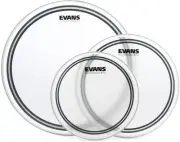 Evans EC2S Frosted 3-piece Tom Pack - 10/12/16 inch (3-pack) Bundle