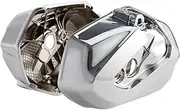 Motorcycle Cylinder Head Cover Compatible with BMW R1250GS Adventure 2019-2024 R1250RS 2020 2021 2022 2023(Chrome)