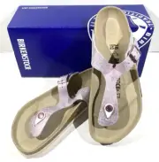 Birkenstock Gizeh BS Women’s Size 7 (EU38)Reg Washed Met-Old Rose Sandals S1-696