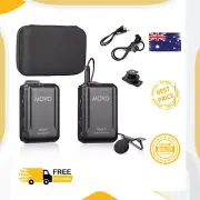 Movo Wmx-1 2.4Ghz Wireless Lavalier Microphone System for DSLR Cameras