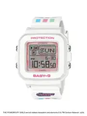 CASIO BABY-G＋PLUS THE POWERPUFF GIRLS BGD-10KPP-7JR Limited Women Watch