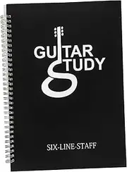 ifundom Coil Bound Six- Book for Guitarists Music Notebook Handwritten Chords A4 Quality Writing Experience