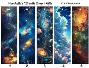 Space Sky Themed Bookmarks