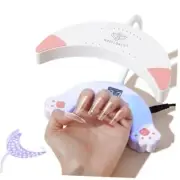 UV LED Nail Lamp, Gooseneck UV Lamp for Gel x Nails, 48 W Nail Light for Gel