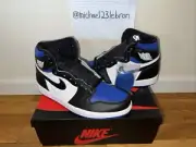 Nike Air Jordan 1 Retro High OG Royal Toe Size 9.5 Brand New 555088-041