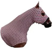Bright Pink Aztec Lycra Hood