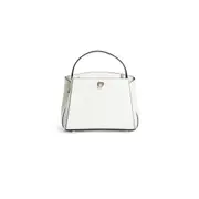 [VALEXTRA] Brera Crossbody Micro Bag White