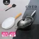 【COTD】3D立體蜂巢不鏽鋼鍋34cm(含蓋+陶瓷平底鍋28cm雙鍋組贈矽膠鍋鏟)