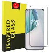 [1 PACK] For OnePlus Nord N10 5G Screen Protector Full Coverage Tempered Glass Screen Protector Guard (Clear)