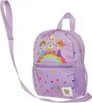 Cocomelon Rainbow Lilac Harness Backpack
