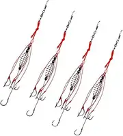 GALPADA Carp Fishing Baits Hook with Spring Bait Feeder High Hooks for Enhanced Coarse Fishing Experience