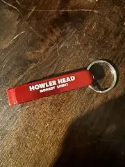 key chain bottle openers, Red Metallic, Howler head Whiskey