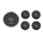 ARC Classic 5 Gauge Set Electronic + GPS Speedo Sender Chev Ford Hot Rod