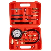 jiouxip 0-140PSI Fuel Pressure Tester Kit Fuel Injector Injection Pump Pressu...
